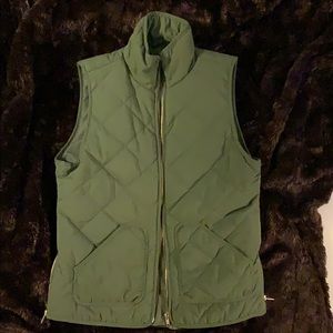Hunter green vest